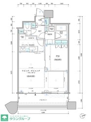 パークタワー勝どき　サウス棟の物件間取画像